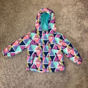 Cat & Jack: Girls Puffy Hooded Snow Jacket